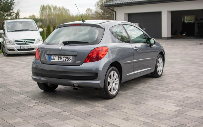 Peugeot 207 cena 13950 przebieg: 232557, rok produkcji 2009 z Nisko małe 781